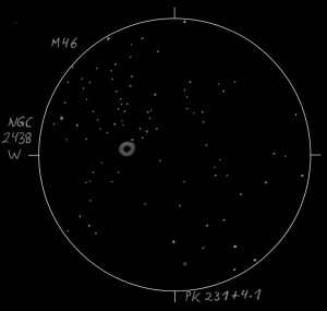 Three Deep Sky Objects in One FOV – Astronomy Sketch of the Day